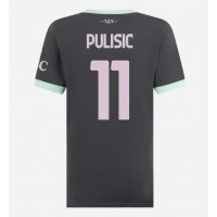 Koszulka piłkarska AC Milan Christian Pulisic #11 Strój Trzeci dla kobiety 2024-25 tanio Krótki Rękaw